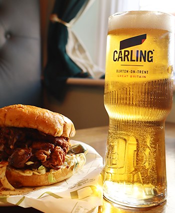 A cold pint of lager