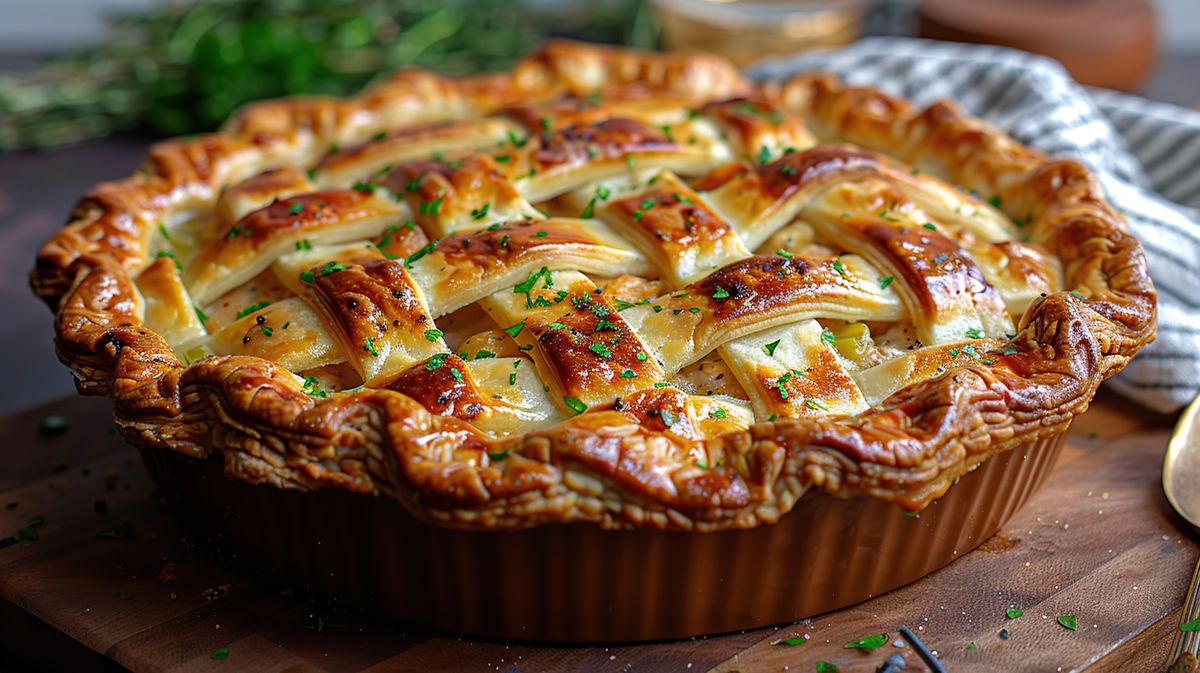Butter Chicken Pie