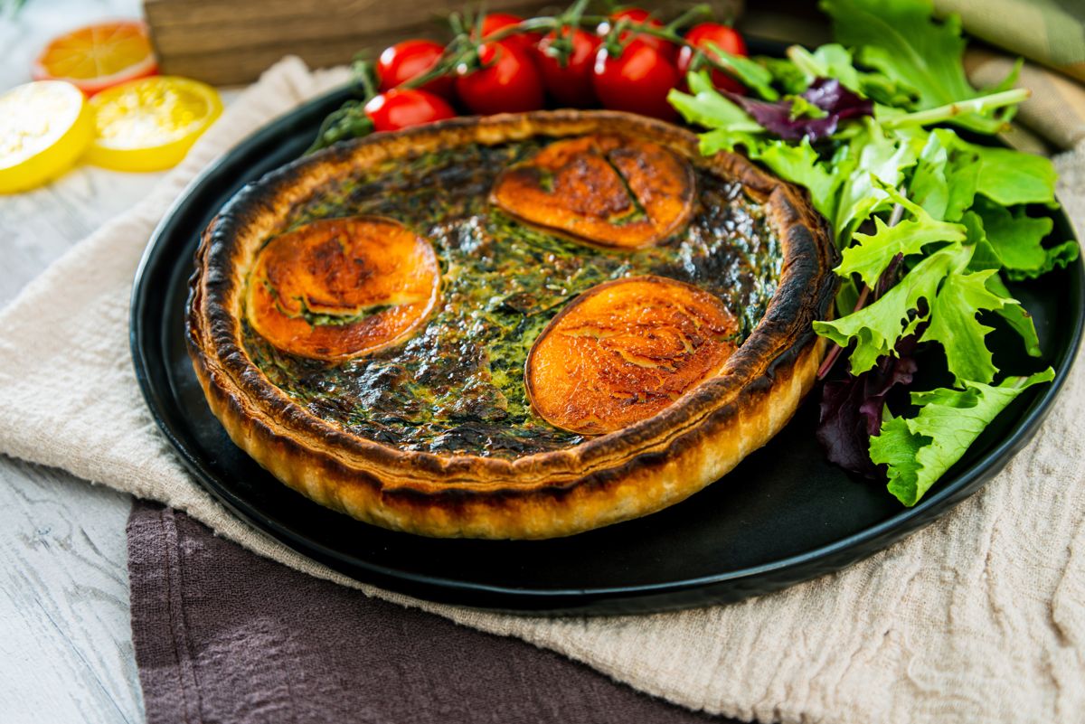 Curried Vegetable Pie