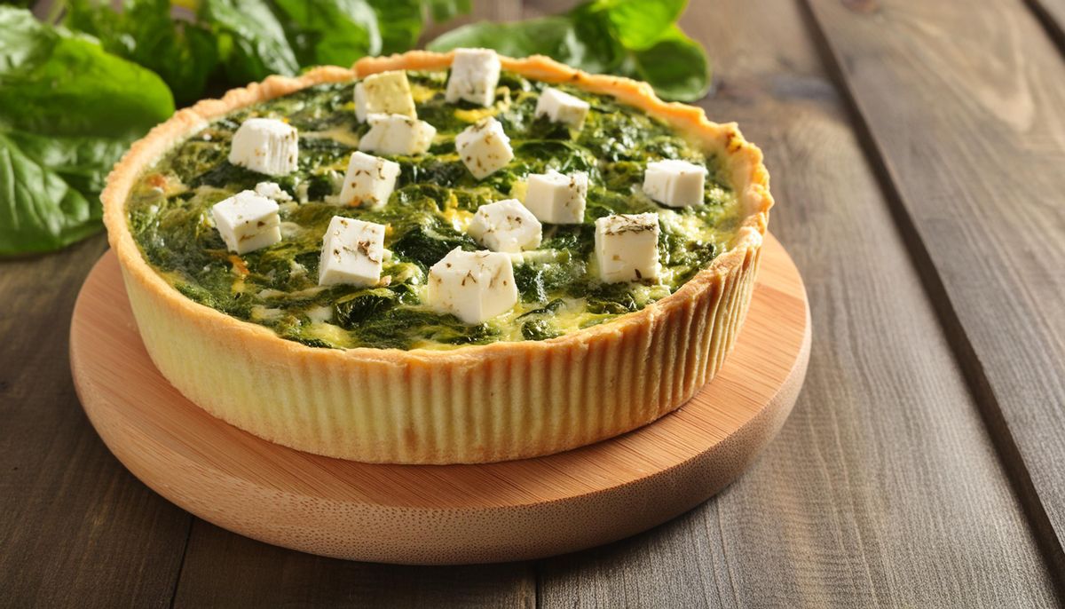 Paneer Tikka & Spinach Pie
